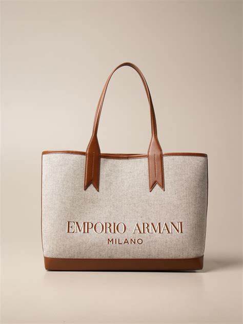 armani tasche shopper|armani shopper bag.